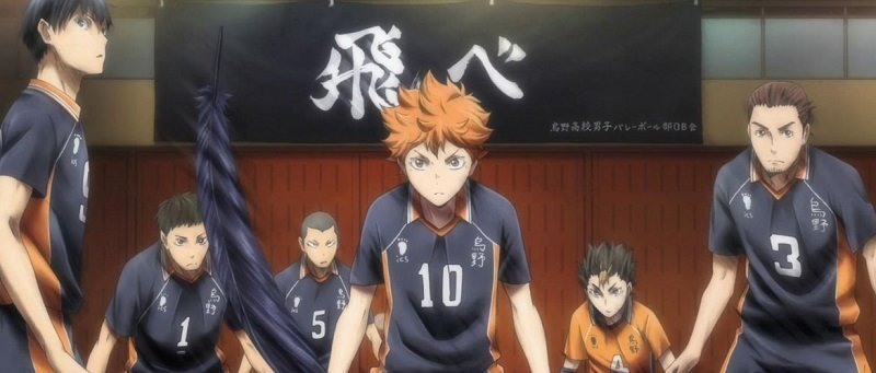 волейбол аниме
