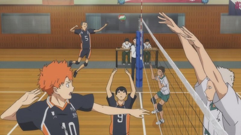 волейбол аниме персонажи
