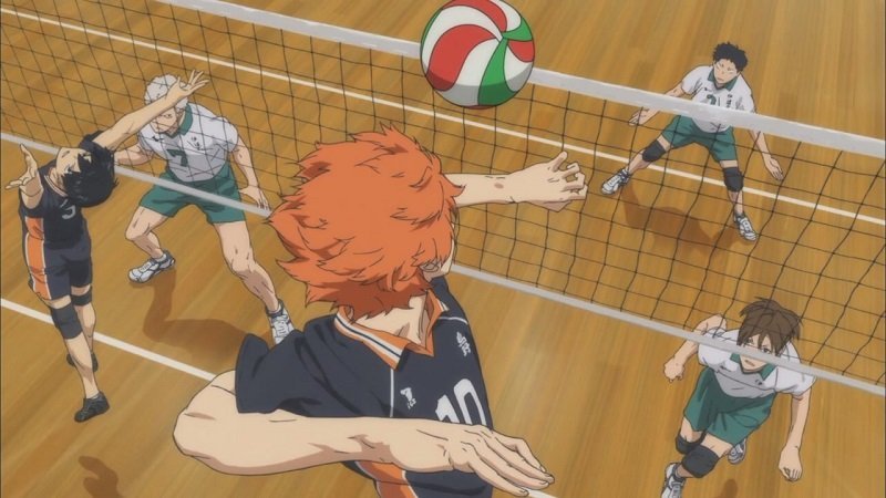 аниме волейбол +на русском